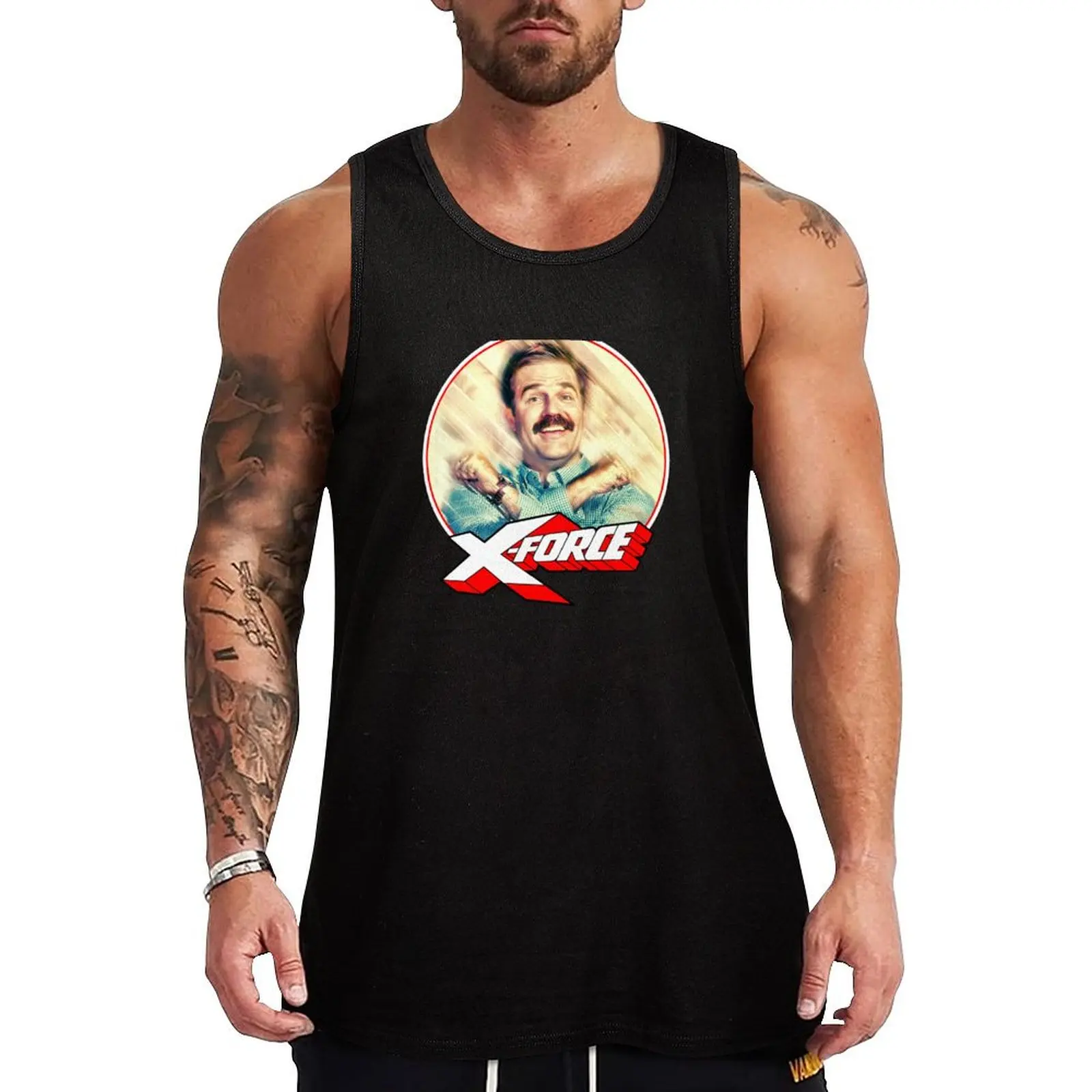 X-Force: Peter (For Light Shirts) Tank Top Neutral Print Tank Top Simple Graphic Sleeveless Wear