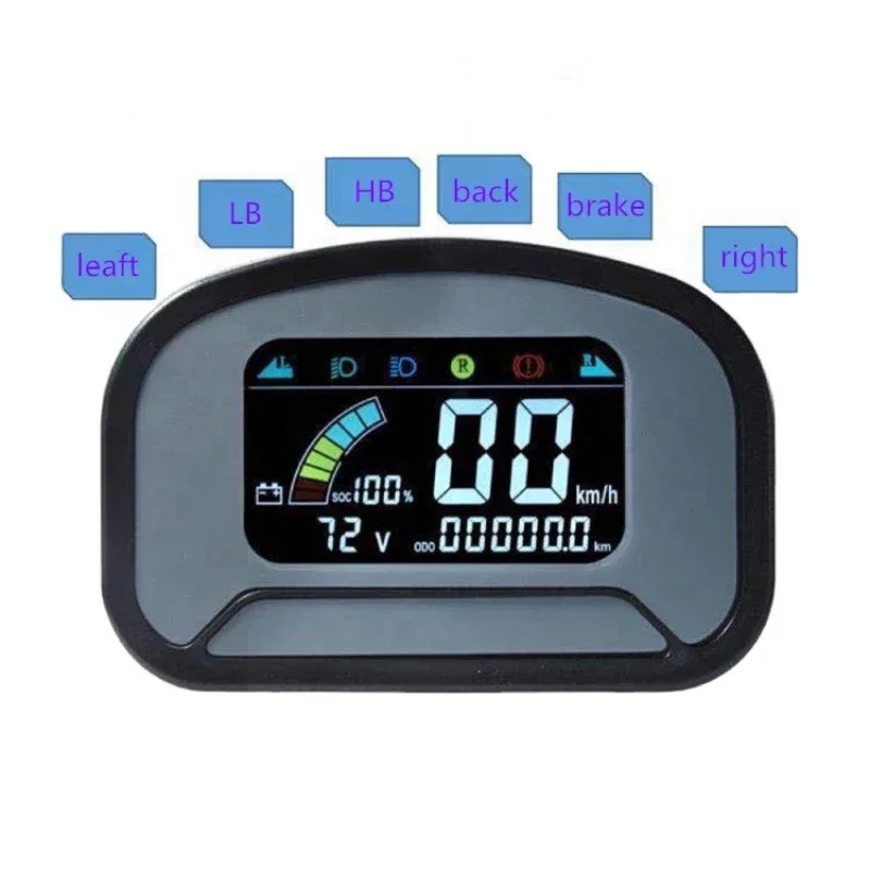 

Digital Battrry Instrument Cluster 48 Volts 72 Volts For Club Car Golf Car