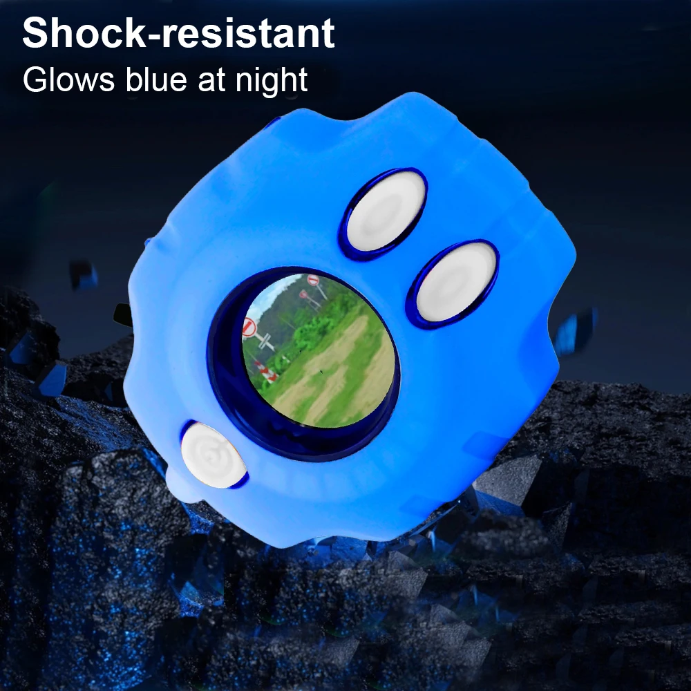 

For Digivice25th Color Evolution Silicone Case Glow in Dark Night Glow Green Blue for Digivice 25th Anniversary Protective Cover