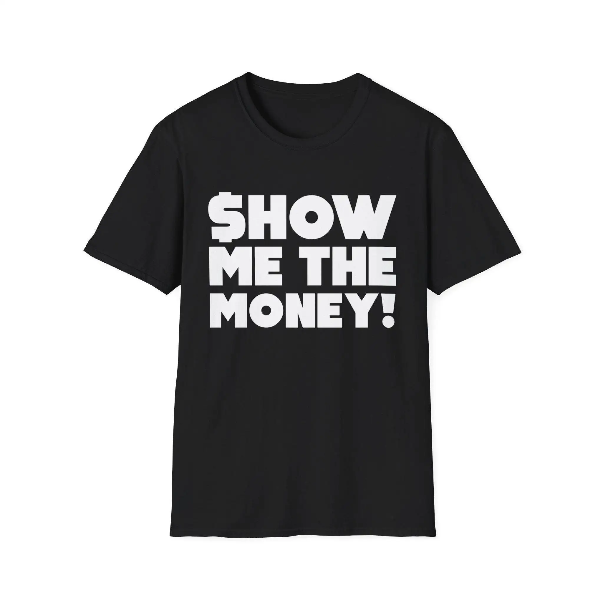 Show me the money Jerry McGuire movie quote T Shirt graphics tee