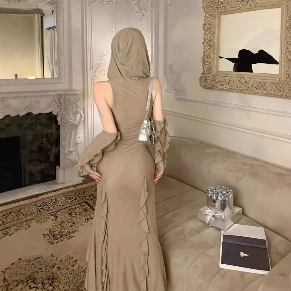 

Элегантное корейское женское платье с короткими рукавами, воротником-стойкой, для офиса, профессиональное, классическое, простое, прямое, структурированное, в рубчик