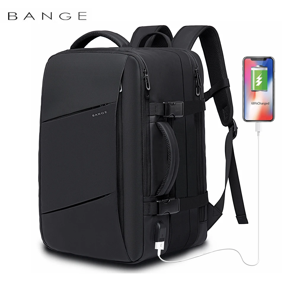 Travel Backpack Men 17.3 Laptop Backpack Large Aesthetic Business Backpack Male School Bag Waterproof USB Backpack Man Fashion