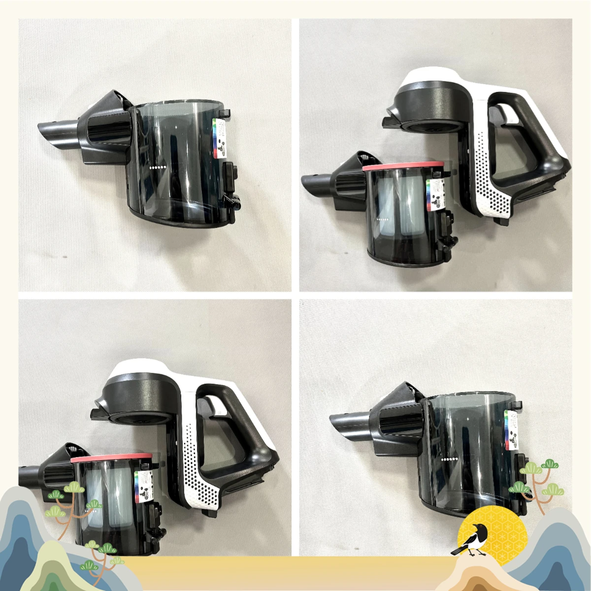 Brand New Original S6 Series Wireless Handheld Vacuum Cleaner Filter Cup, Dust Bucket