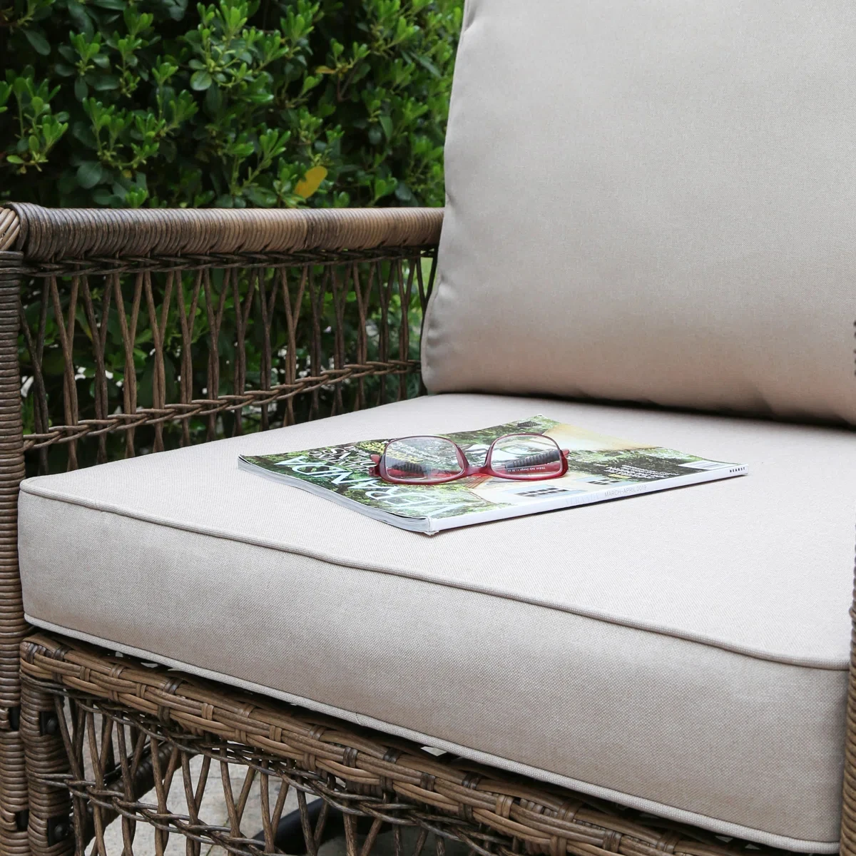 ！@Dwoo Durable PE Wicker 5 Pie - đánh giá và giá Outdoor Furniture Easy To Clean