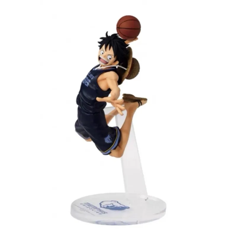 Genuine Bandai One Piece × NBA Collaboration Monkey D. Luffy Lakers Ver. Action Figure Toys Gift Model（Original Box） - view 6