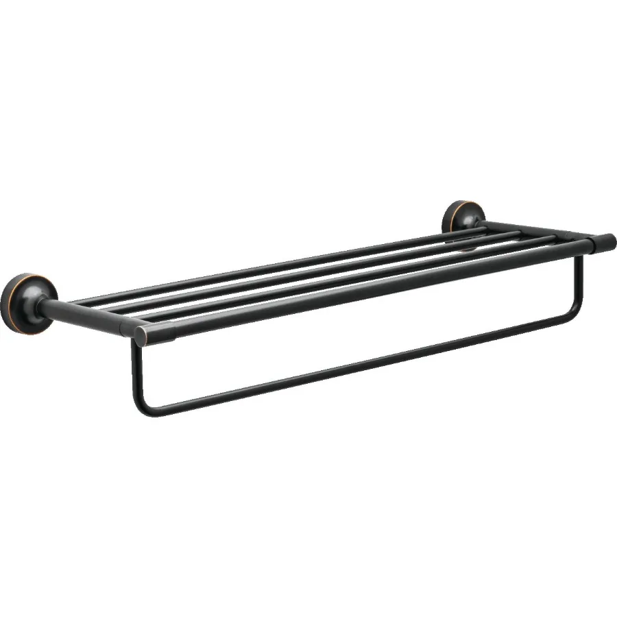 

Holbrook 24" Towel Rack with Item Storage Oil Rubbed Bronze