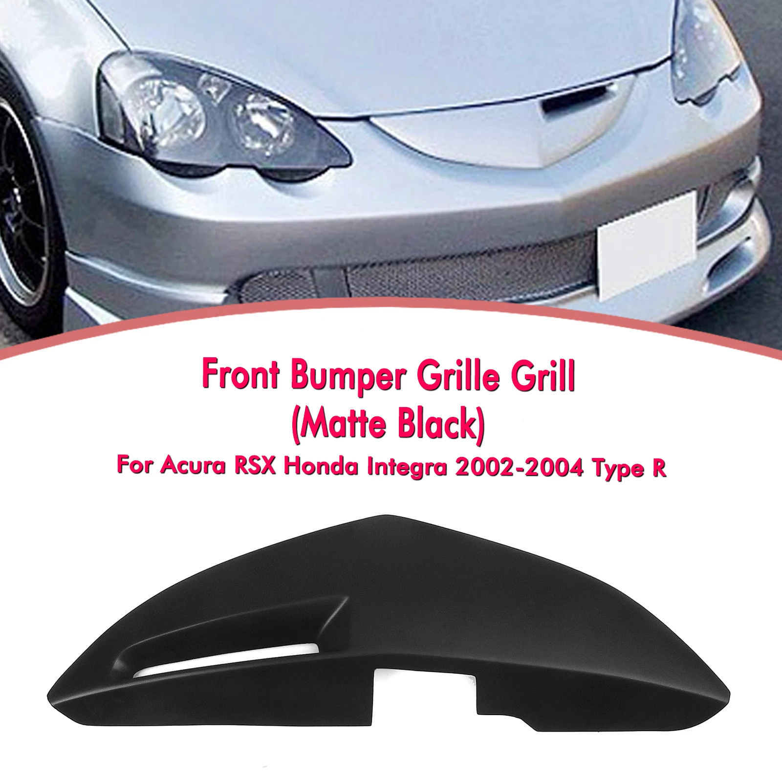 

Front Grille Grill For Acura RSX Honda Integra 2002-2004 Type R