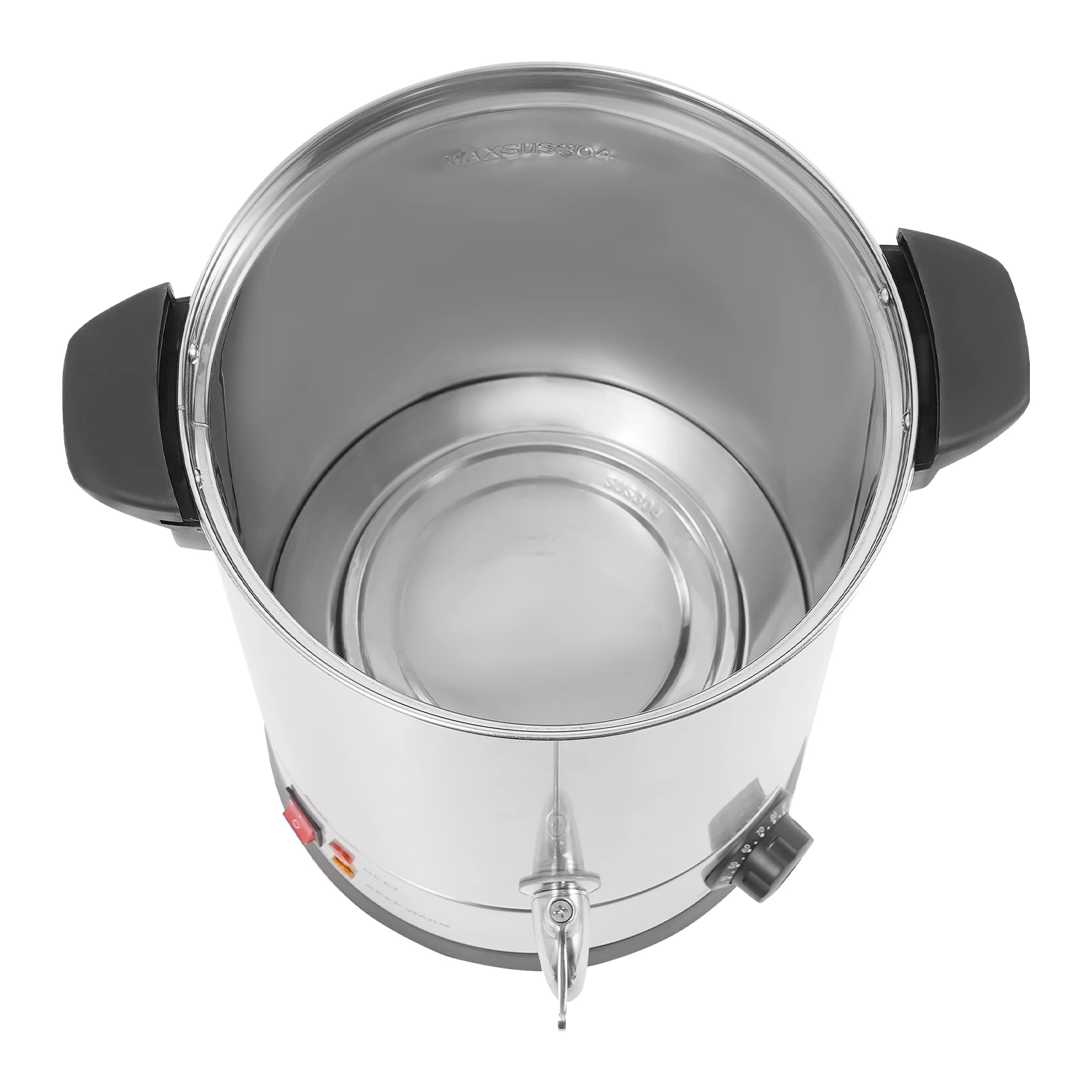 1200 W Electric Wax Melter, 12 L Stainless Steel Wax Melting Pot with Spout, Temperature Range 30℃-110℃, for DIY Candle Making