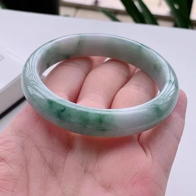 Zheru Jewelry Natural Myanmar Jade 54mm-62mm bracelet exquisite princess bracelet send girlfriend send mom