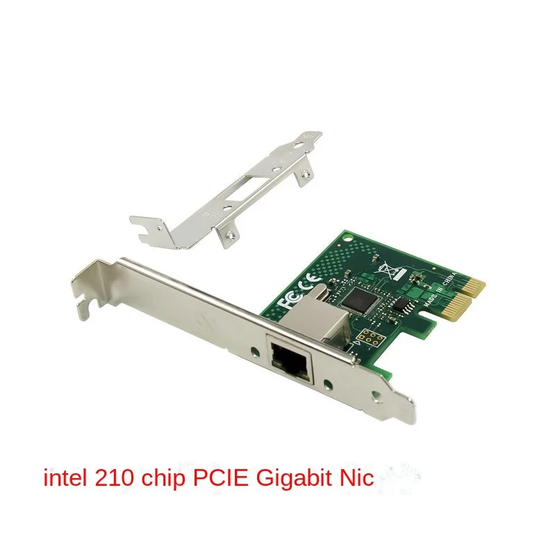 

PCI-E Gigabit Single Port Server Network Card Intel I210-T1 Intel Suitable PXE Remote Boot WoL