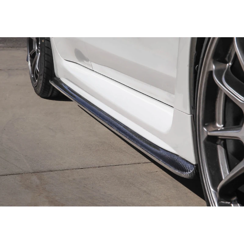 

Hot Selling New CS Style Carbon Fiber Bumper Screw-On for 2015-2021 Side Skirt Lip