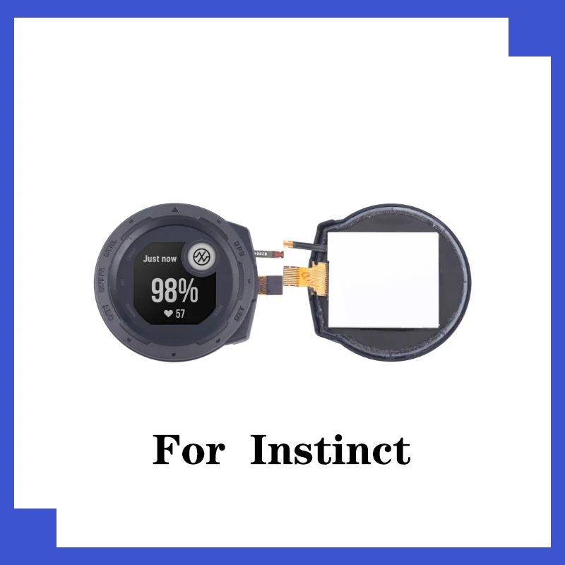 Original For Garmin Instinct  LCD Display Screen Sport Watch Repair Replacement Parts