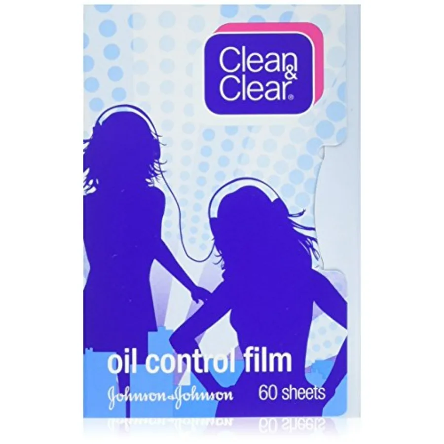 

Oil Control Film Clean and Clear Oil-Absorbing Sheets 60 Sheets Pack of 3