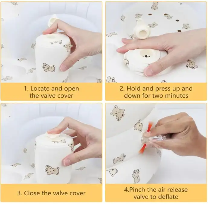 Детский надувной диван, детские портативные стулья для ванной, многофункциональное сиденье из ПВХ, тренировочный стул для сидения, ванны для кормления, кемпинга