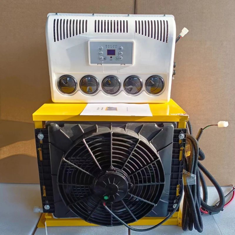 

12 volt 24 volt split truck parking air conditioner