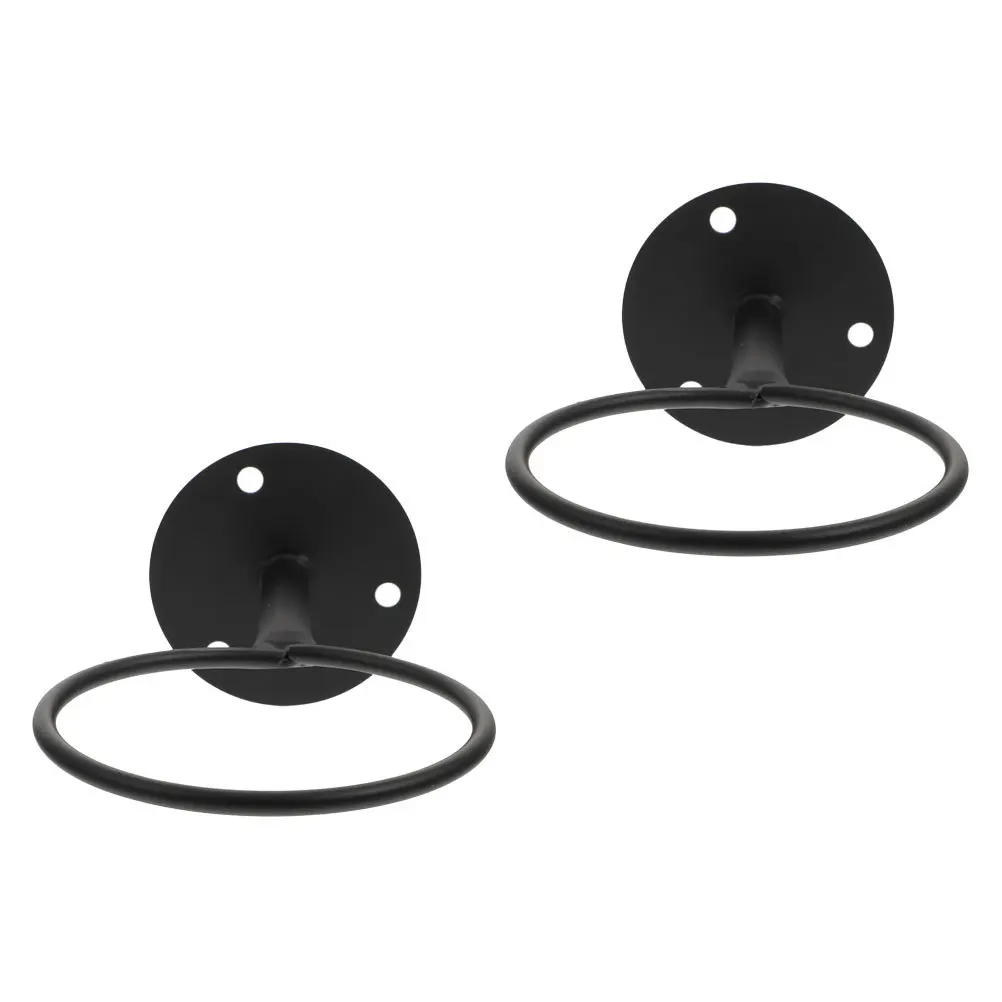 2 قطعة حامل كرة السلة على الحائط رف عرض حديدي حامل تخزين كرة القدم المتين لحامل كرة السلة لغرفة المعيشة المنزلية #5