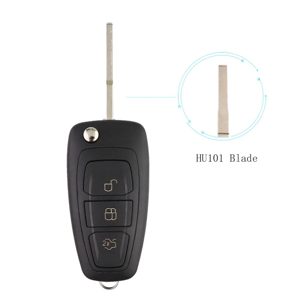 Remote Car Key For Ford Focus 3 Kuga Fiesta C Max Connect Mondeo Galaxy Transit 2016 2017 2018 433MHz ASK/FSK 4D63/4D60 Chip