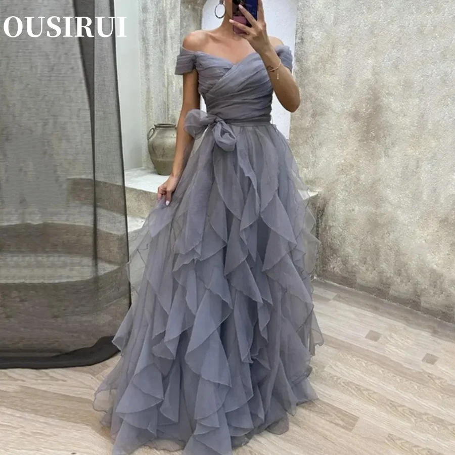 Elegant Mesh Patchwork V-neck Evening Gown Chic Lady Party Club Dress Slim for Women's Formal Evening Gown Sexy Evening Dress