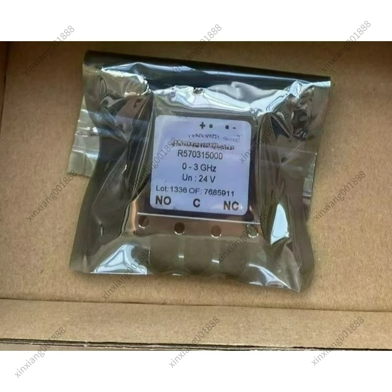 For R570315000 Coaxial RF Switch, 3GHz 300W 24V, SPDT Single Pole Double Throw Microwave Signal Component