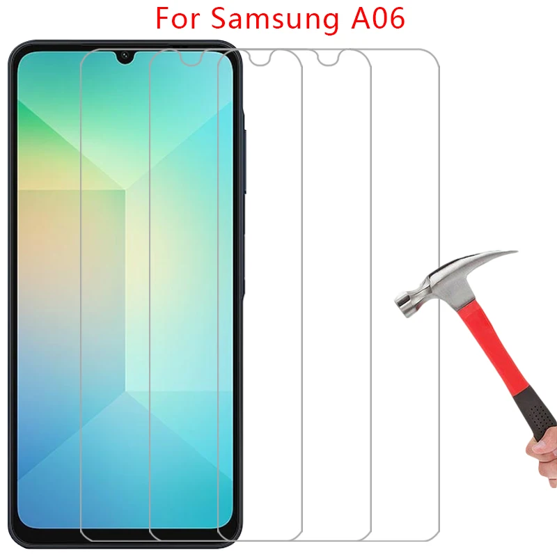 tempered glass for samsung galaxy a06 phone case on samsunga06 galaxya06 a 06 06a a06case back cover 360 samsun galxy glaxy 5g