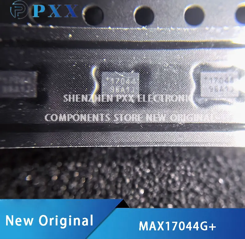 MAX17044G+  MAX17044G+T  MAX17044 Compact, Low-Cost 1S/2S Fuel Gauges with Low-Battery Alert  TDFN-8