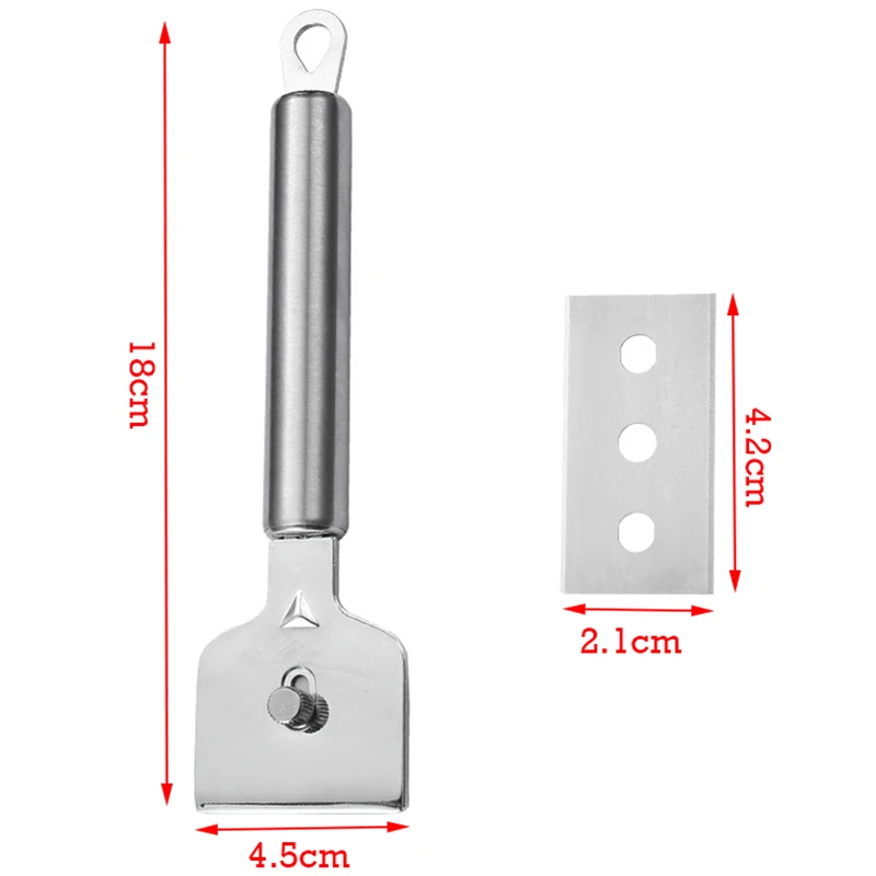 1Pc Keramische Schraper Oven Fornuis Kookplaat Schone Schrapers Kleine Schoonmaken Schop Mes Voor Het Verwijderen Van Behang Vloer lijm