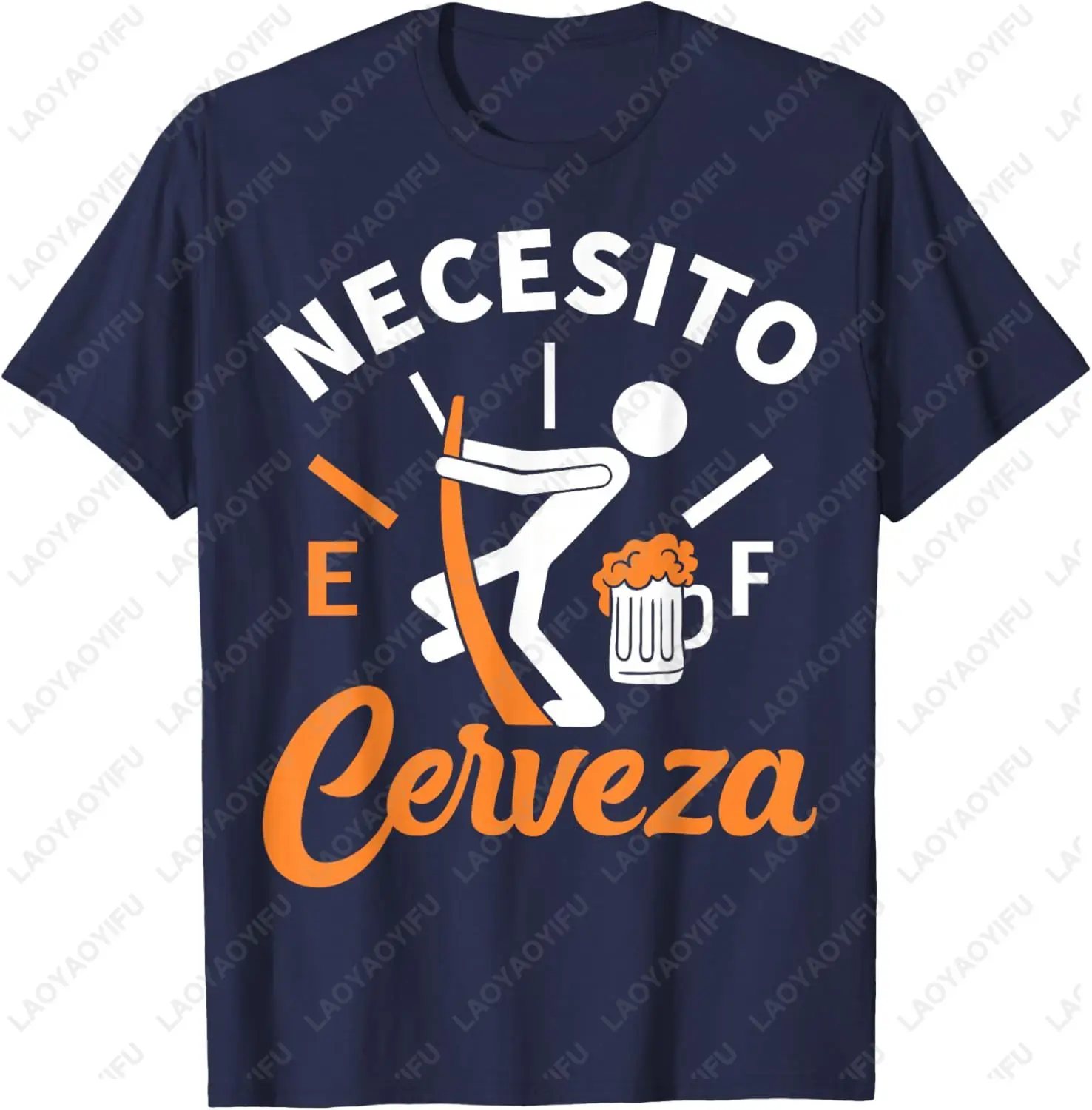 Necesito Cerveza - I Need Beer Funny Beer Lover T-Shirt Casual Fashion Summer Cotton Short Sleeve Man Tshirt Soft Y2k Women Tees
