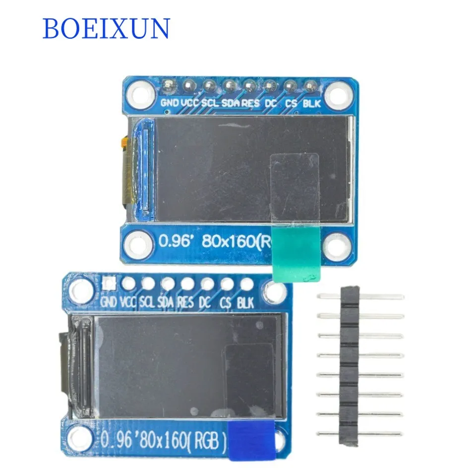 

0,96-дюймовый IPS-дисплей OLED-модуль для Arduino 80*160 65K красочная RGB TFT ЖК-плата ST7735 ST7735 DIY
