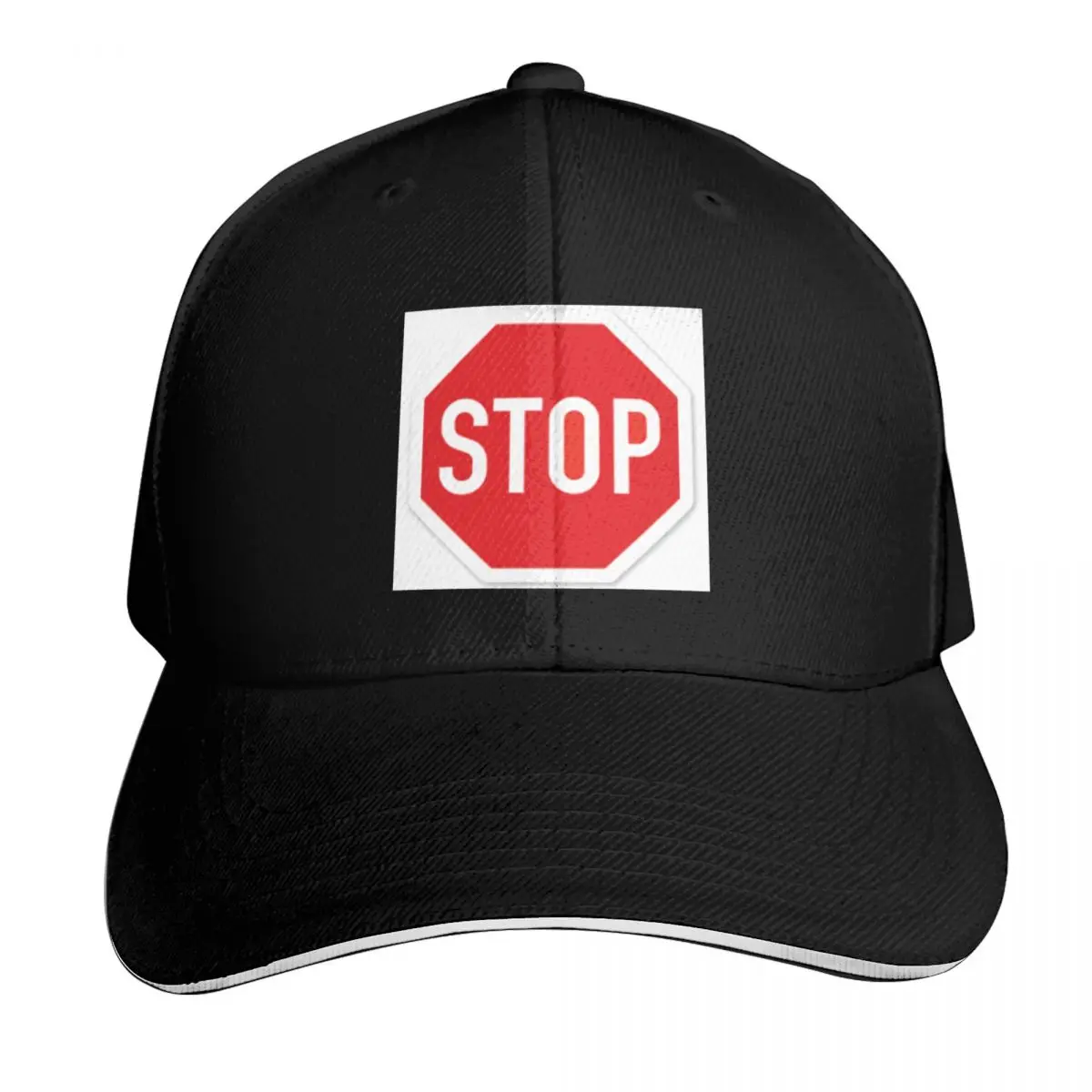 Traffic Stop Signal Baseball Cap Moisture Wicking Quick Dry Curved Brim Classic Fit Low Profile Unstructured
