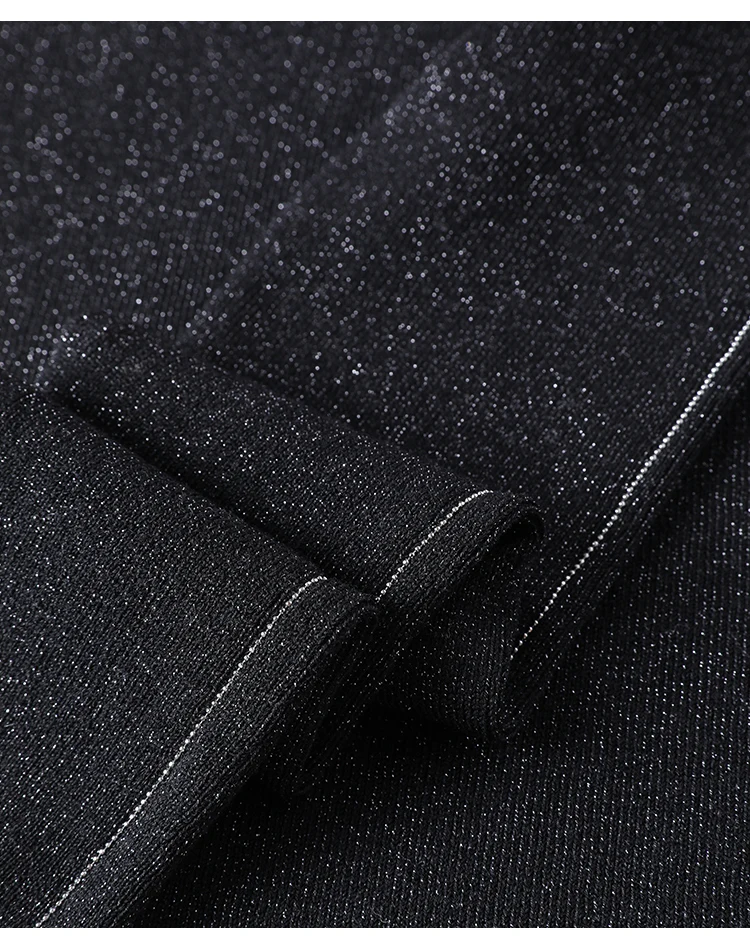 BY3521215 Premium Wollstrickpullover für Damen, eleganter Rollkragenpullover, einfarbig brauner Pullover, schickes, schmales Basic-Top für Bürodamen – Detail 17