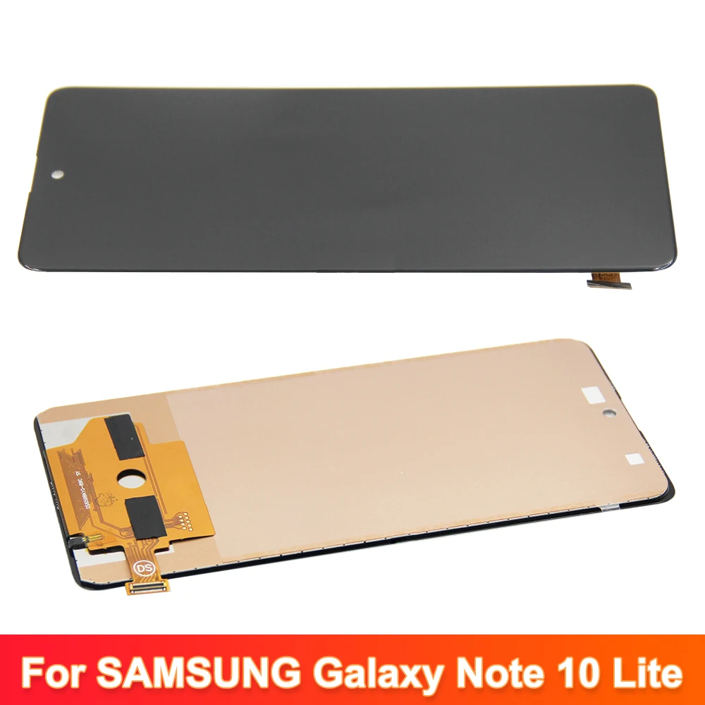 AMOLED For Samsung Galaxy Note 10 Lite N770 N770F LCD Display Touch Screen Digitizer for Samsung Note 10 Lite Screen Replacement