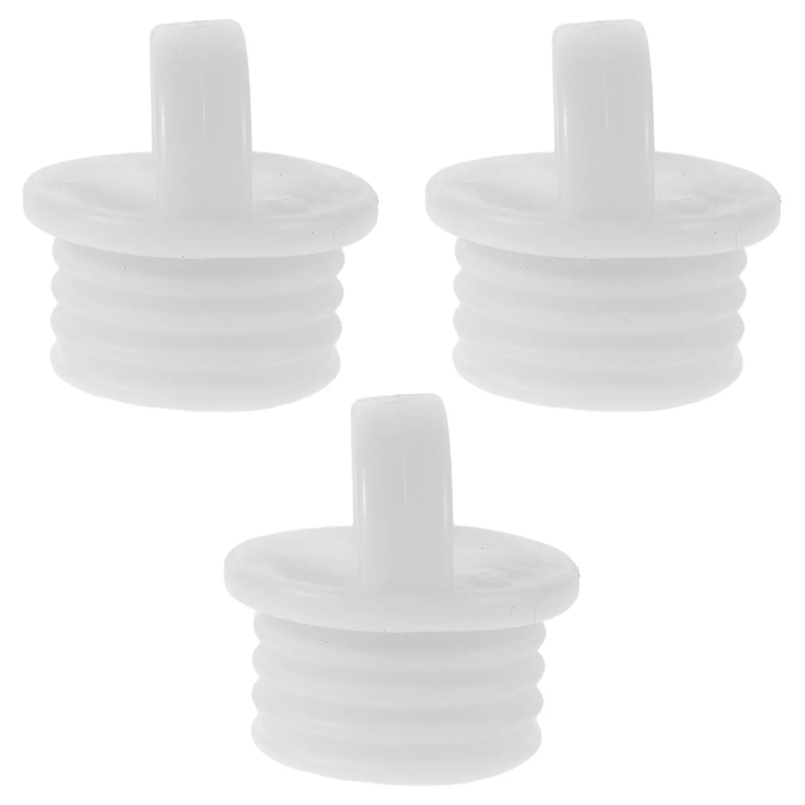 3Pcs Silicone Bucket Stopper Leak-Proof Drain Plug Replacement Mop Bucket Sealing Water Stopper Mop Pole Adapter