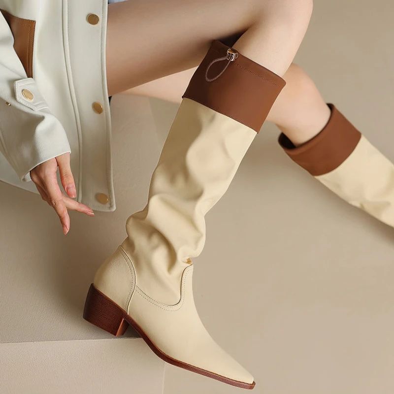 Apricot Square Toe Women's Lon – Women'S Shoes Trending 2025 recenzja i cena