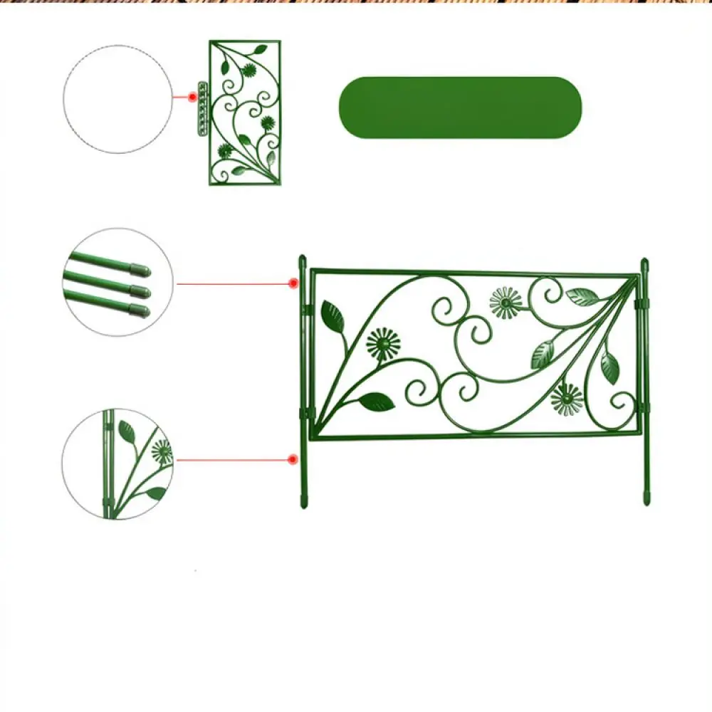 Modern Plant Support Trellis Mesh Screen Outdoor Garden Fence Fiberglass Plastic Frame For Climbing Flowers