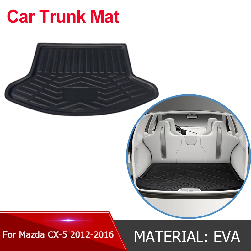 

for Mazda CX-5 CX5 CX 5 KE 2012 2013 2014 2015 2016 EVA Car Trunk Mats Rear Luggage Cargo FLoor Carpet Car Accsesories Styling