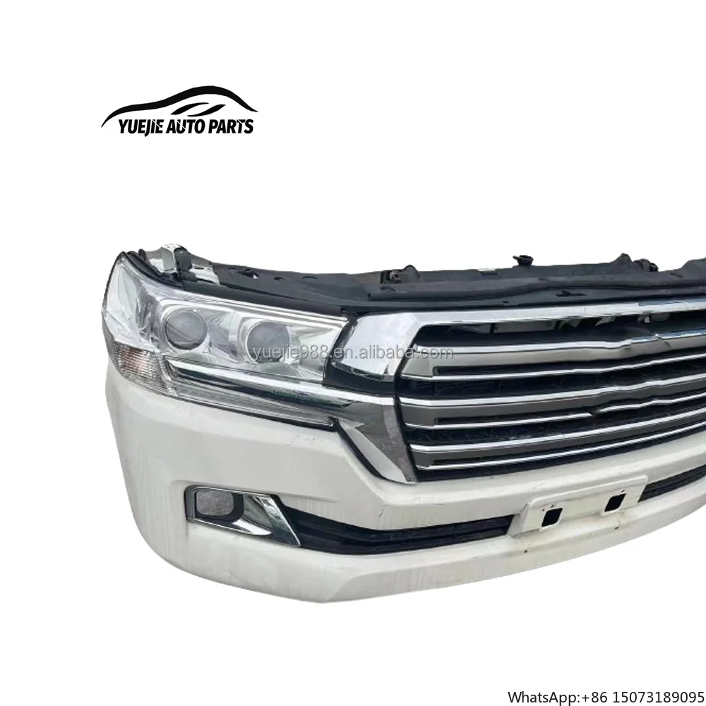HOT SELLING HIGH QUALITY for   J200 2016-2019 STYLE COMPLETE FRONT BUMPER ASSEMBLY - FRONT NOSE CUT OEM