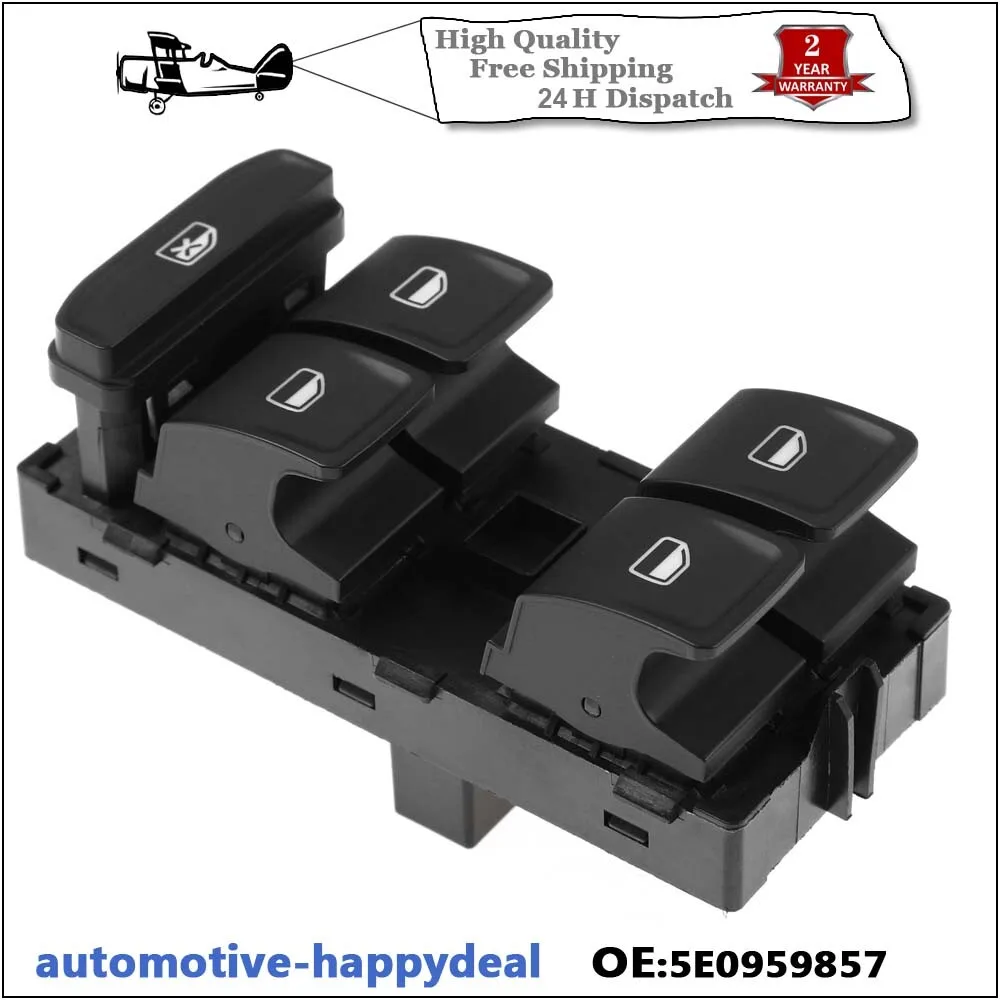 

Кнопка главного переключателя окна для Skoda Octavia Fabia 5E0959857
