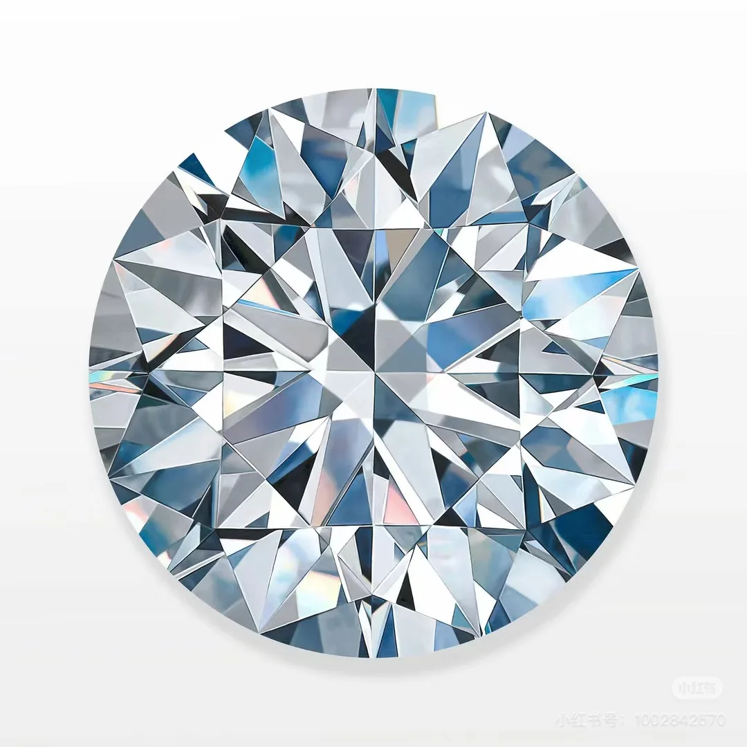 100 % echte D VVS-VS im Labor gezüchtete Diamanten 0,2 ct ~ 5,5 ct HPHT 3EX Cut Loose Diamond Großhandel runder Diamant ohne IGI GIA-Zertifikat