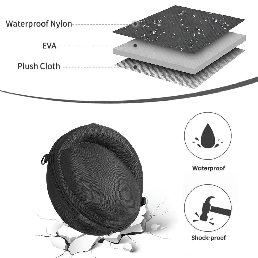 حقيبة كتف مقاومة للماء من مادة EVA حقيبة حمل صلبة مضادة للخدش مع حزام كتف لمكبر الصوت اللاسلكي Harman Kardon Onyx Studio 8