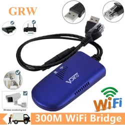 GRWIBEOU VAP11G-300 RJ45 Mini Wifi Wireless Bridge Wifi Repeater Routers wi-fi for Computer Networking Camera Monitor 300M