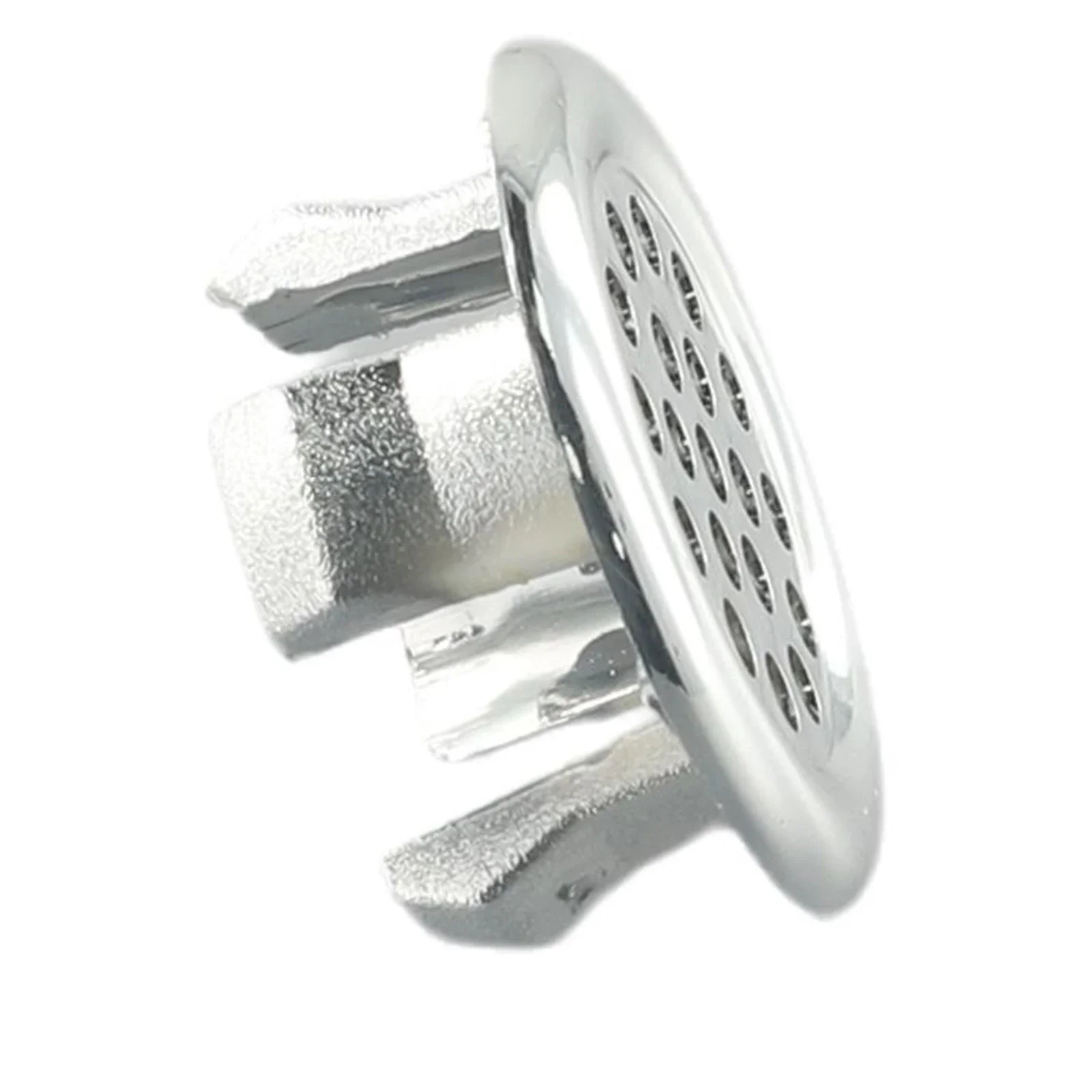 Easy Accessibility Sink Overflow Ring Sanitary Pedestal 2x Hot Sale Electroplating Plastic Replacement Hole Silver