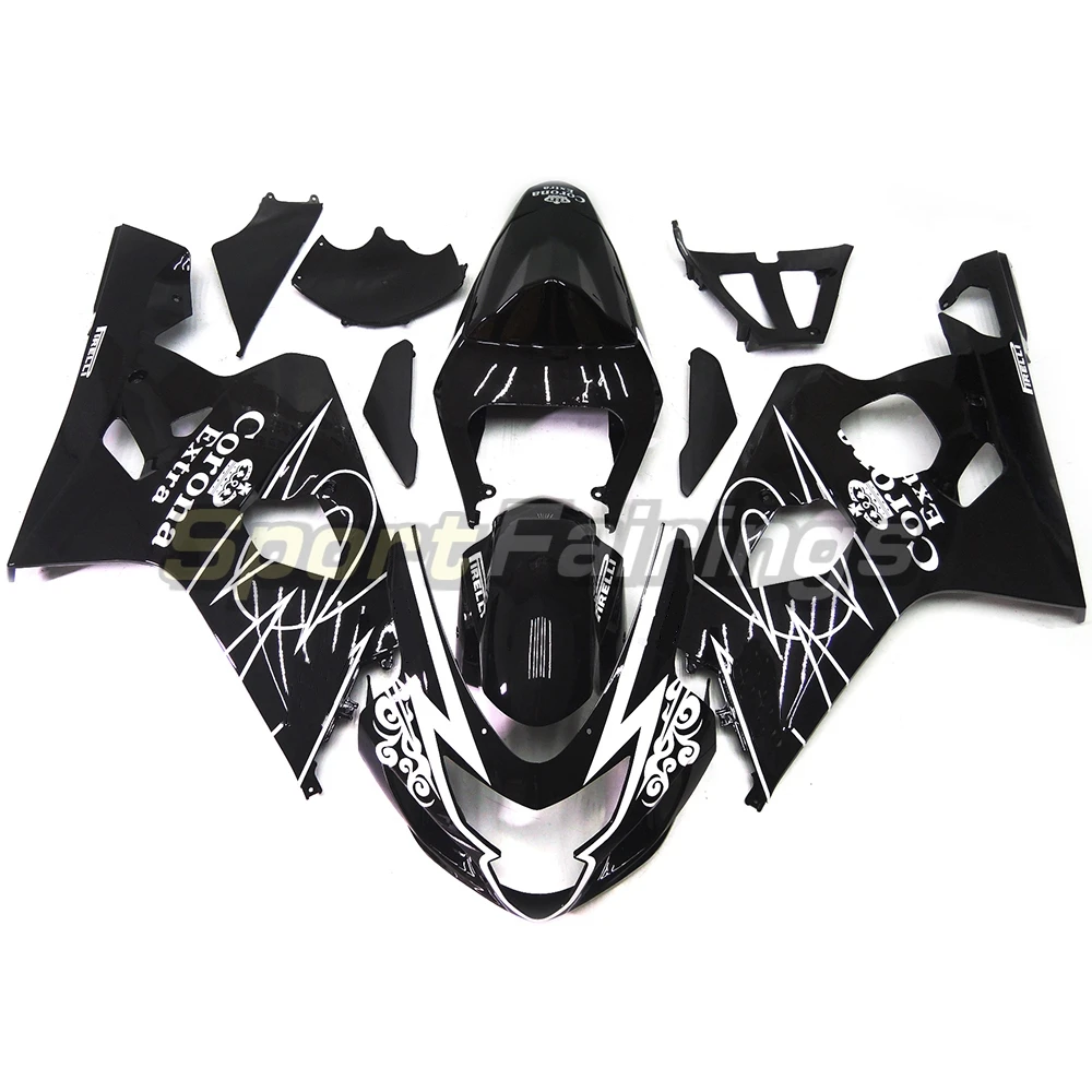 Motorcycle Bodywork Set for Suzuki GSXR600 GSXR750 K4 K5 2004 2005 Injection ABS Plastics Full Fairings Kit Mold Accessories