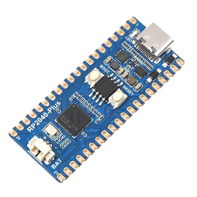 Waveshare RP2040 Plus aktualizacja mikrokontrolera RP2040 dwurdzeniowy procesor 16MB on-Chip Flash dla Raspberry Pi Pico