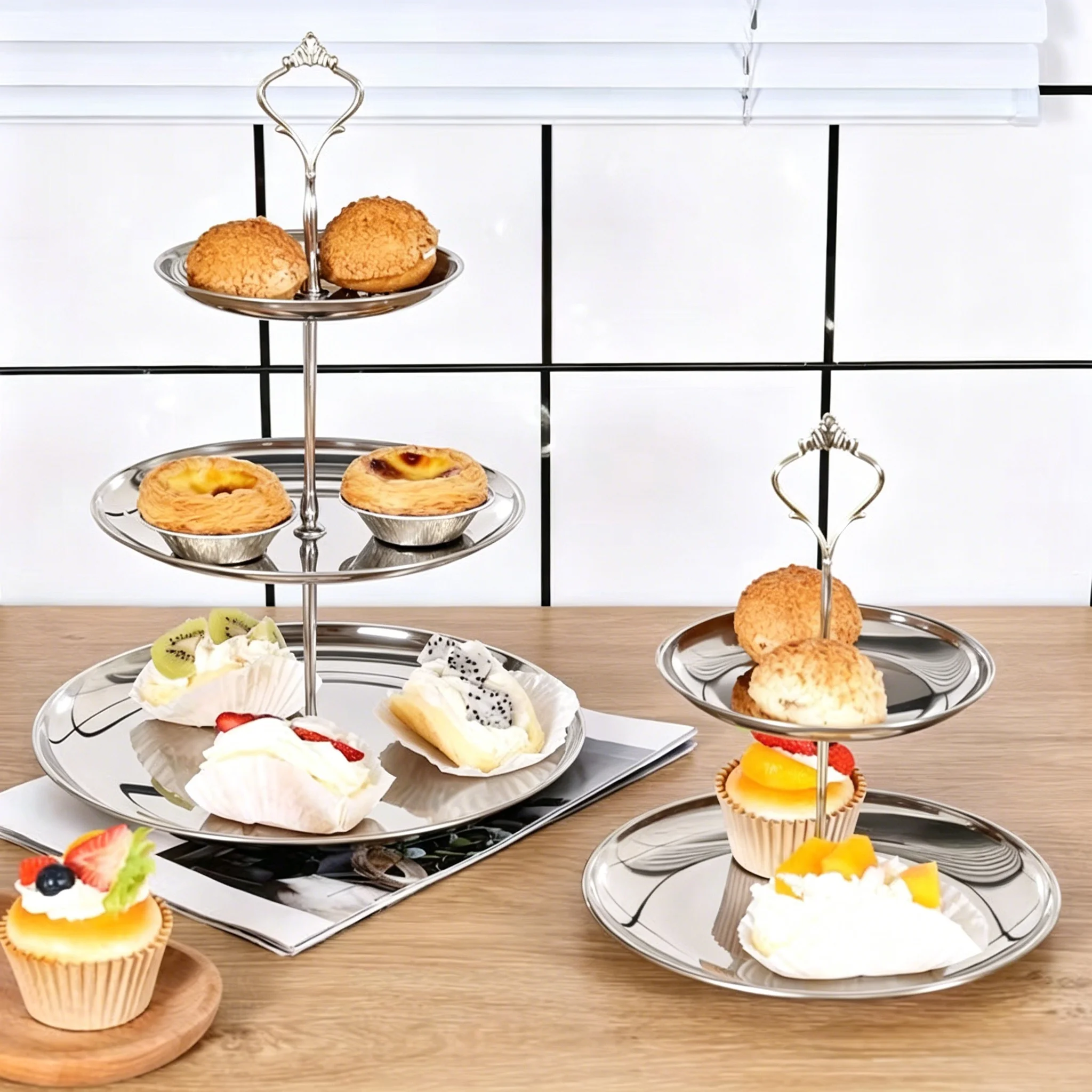Roestvrijstalen cupcake-standa - Event Support recensie en prijs