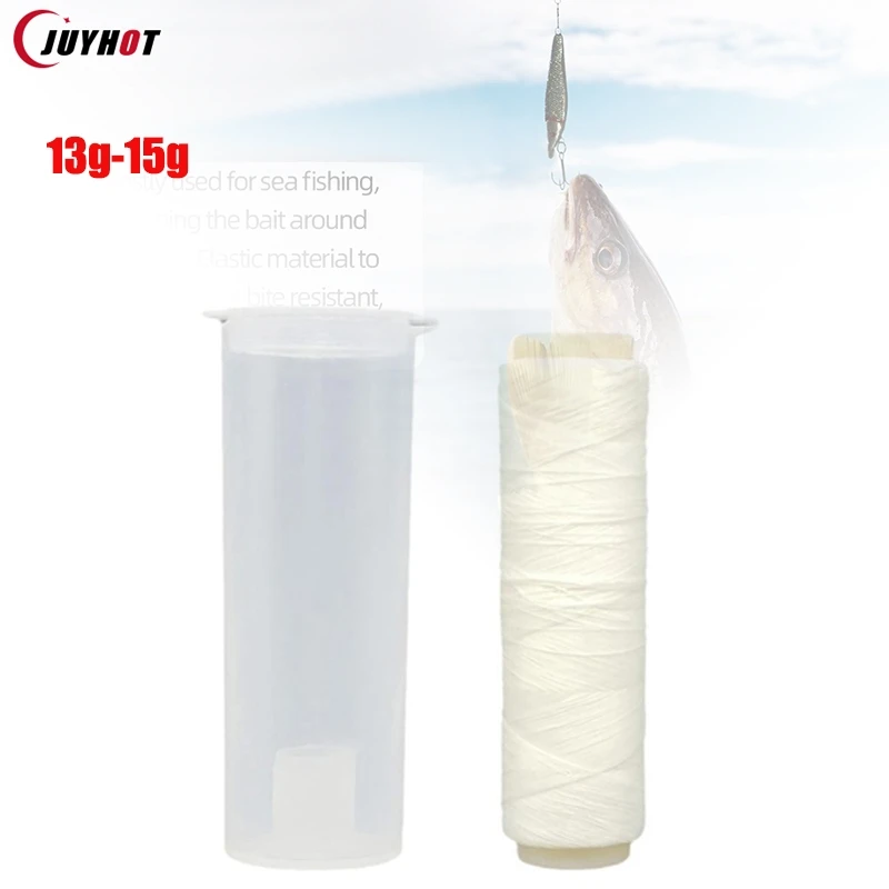 Nylon Köder Binde schnur hochfeste elastische Fadens pule Gummi unsichtbare Angel köder Schnur Seefischerei Ausrüstung Zubehör