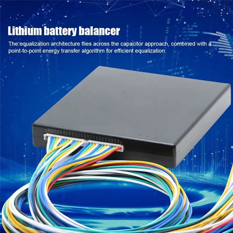 AU47-GT-24S 4A Smart Active Balancer Lithium Battery Balancer 4S 5S 6S 7S 8S 14S 16S 20S 21S 22S 24S Lifepo4 Smart Equalizer