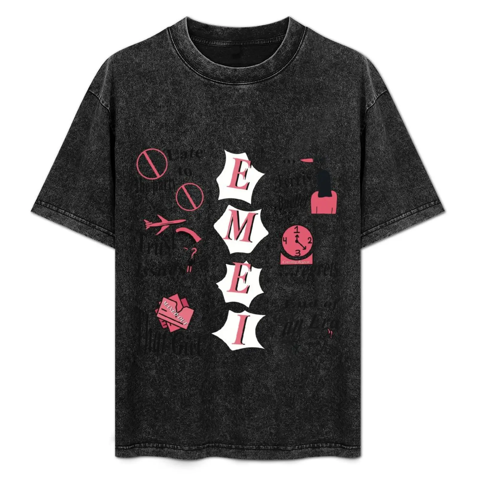 

Emei #1 T-Shirt graphic shirts anime summer 2025 summer top black t shirts for men