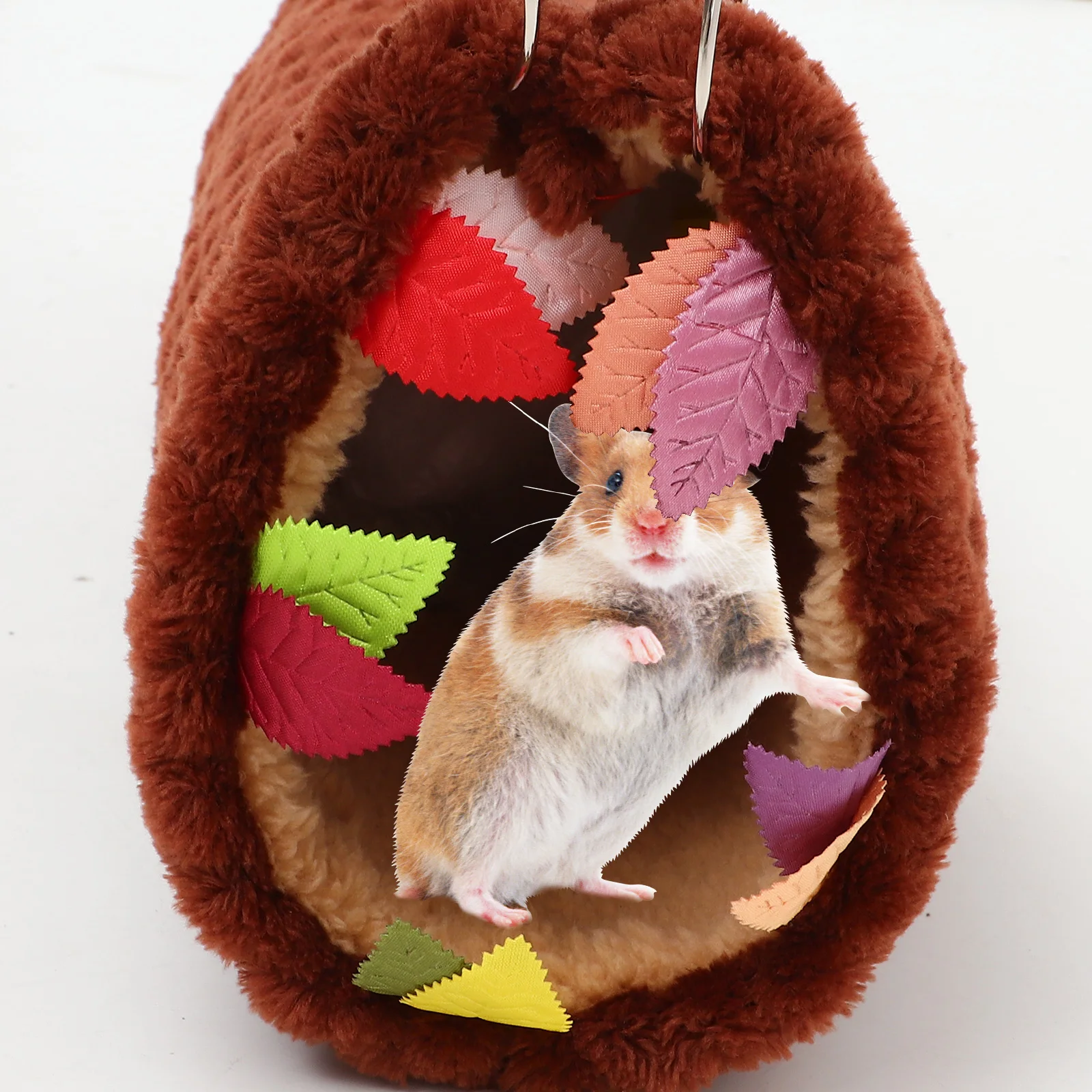 

Hammock Sleeping Bag Hamster Tunnel Hanging Hideout Guinea Pig Pet Tube Cotton Small Animal Nest