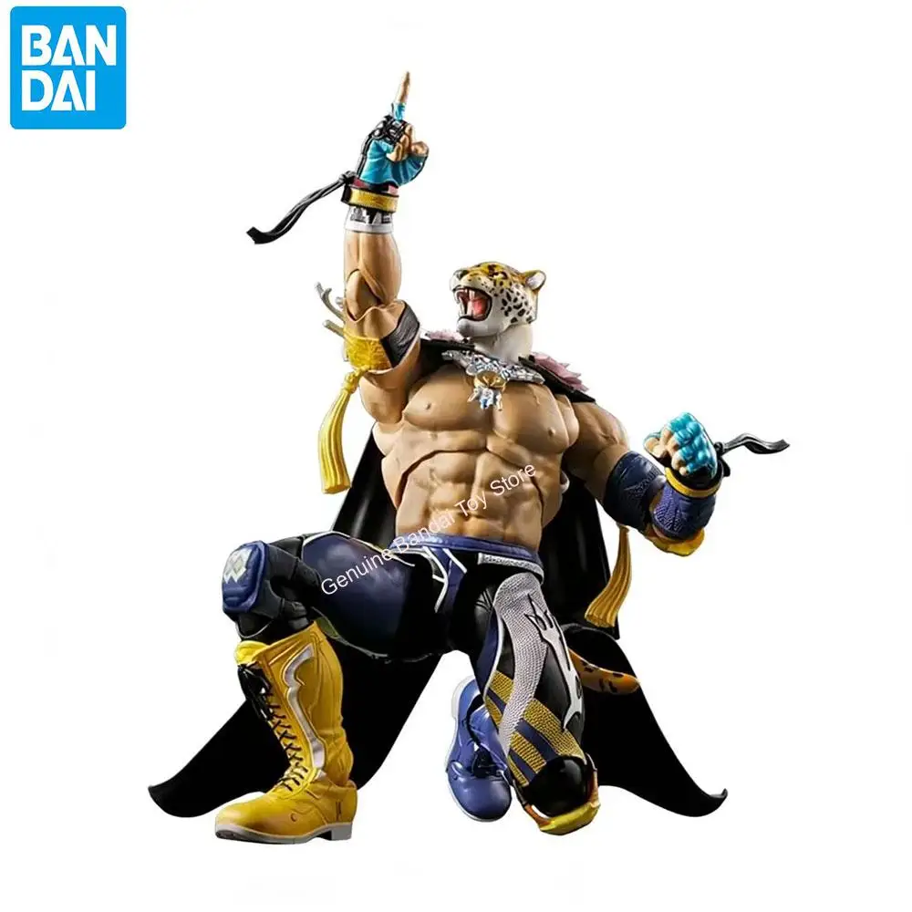 

Genuine Bandai Tekken 8 Figure Model Kits S.H.Figuarts 1/12 Anime Figures King Action Model Toys Gift for Christmas Kid
