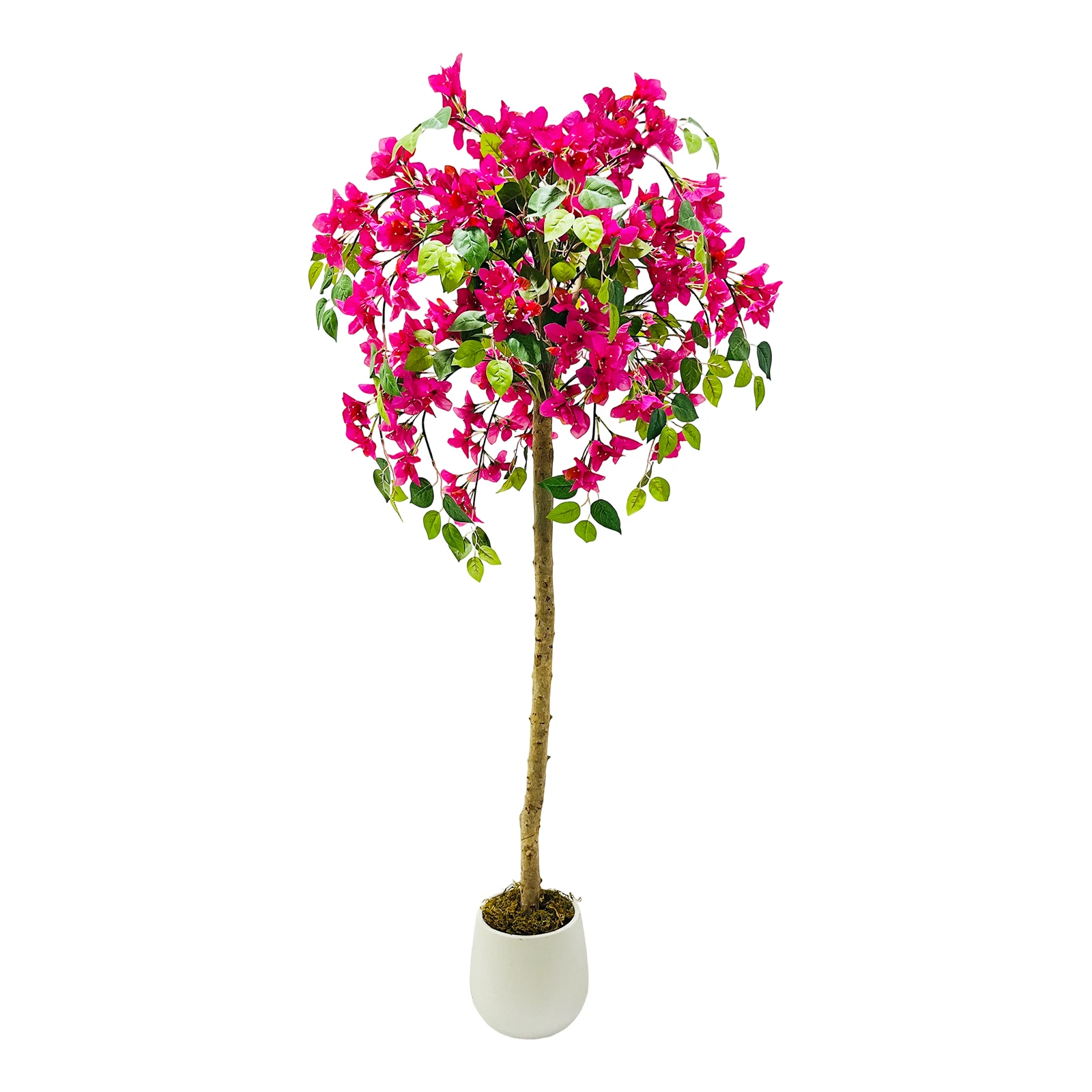 

Bougainville Artificial Flowers Decorative Artificial Plants, Large Decorative Flowers for Entrance, Balcony, Windowsill, Corner